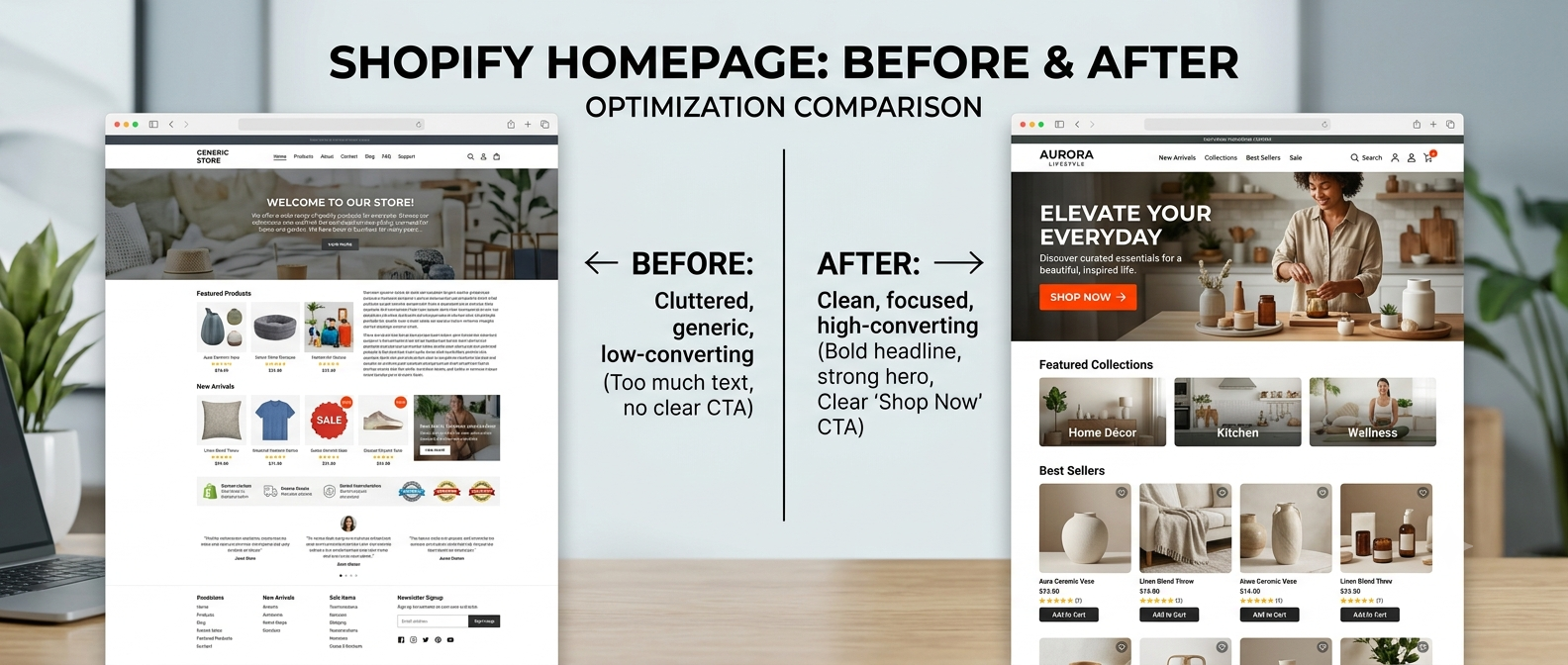The Anatomy of a High-Converting Shopify Homepage